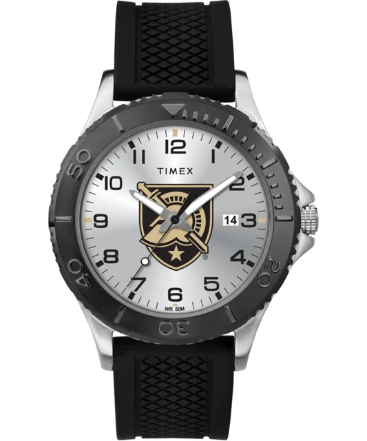 Timex Gamer Black US Military Academy Army Black Knights TWZUARMMDYZ kol saati