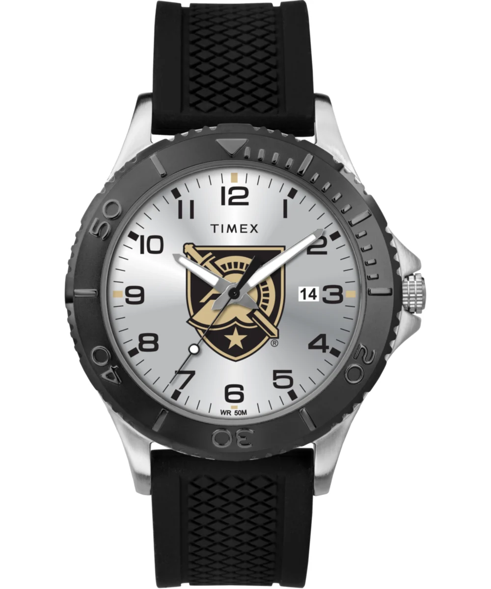Timex Gamer Black US Military Academy Army Black Knights TWZUARMMDYZ kol saati