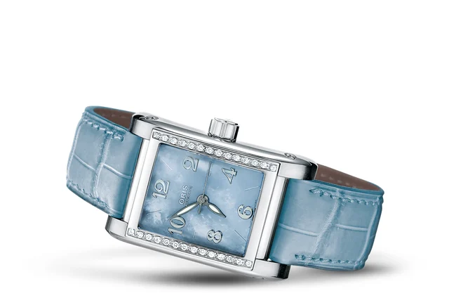 Oris Rectangular Diamonds 01 561 7536 4955-07 5 16 91FC kol saati