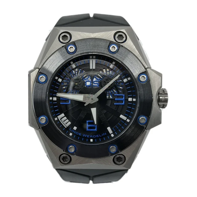 Linde Werdelin Octopus Blue OKT.II.TBY.1 210000009240 kol saati