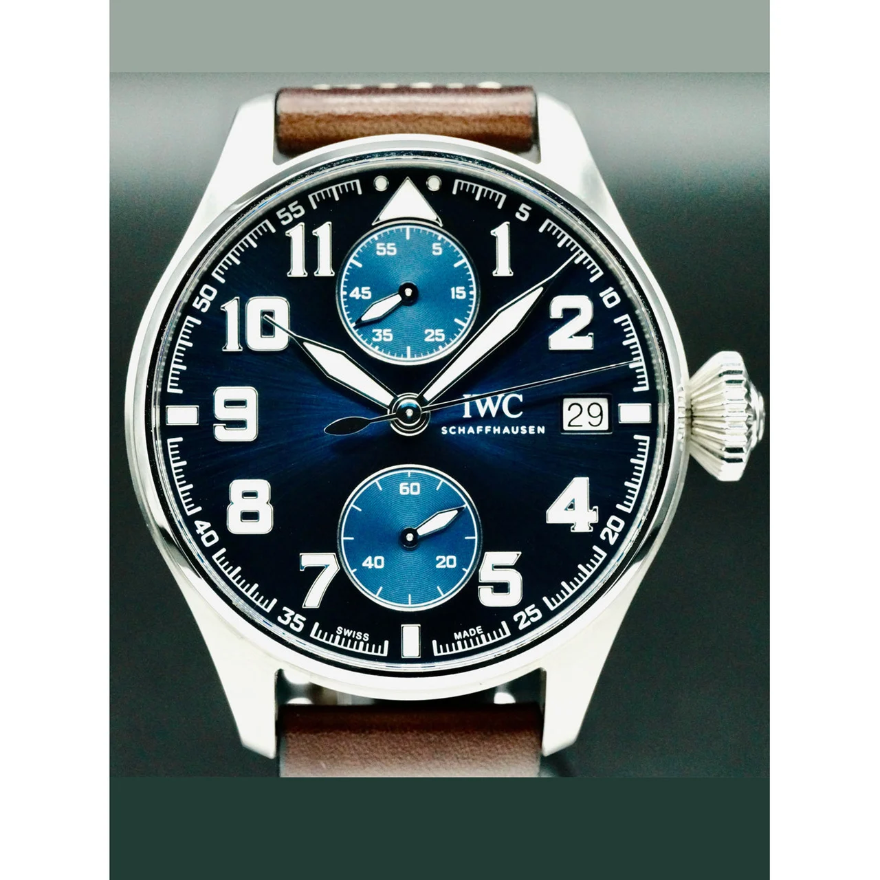 IWC Big Pilot Monopusher Edition 210000065648 46 mm kol saati