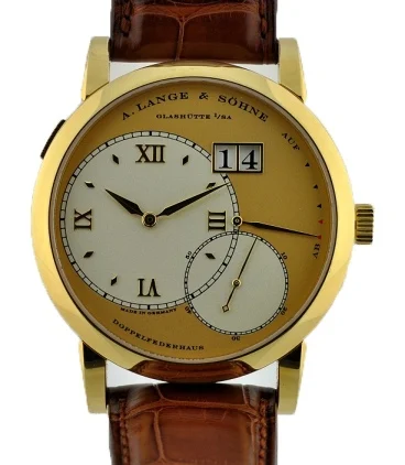 A. Lange & Sohne Grand Lange In Yellow Gold 42 mm kol saati