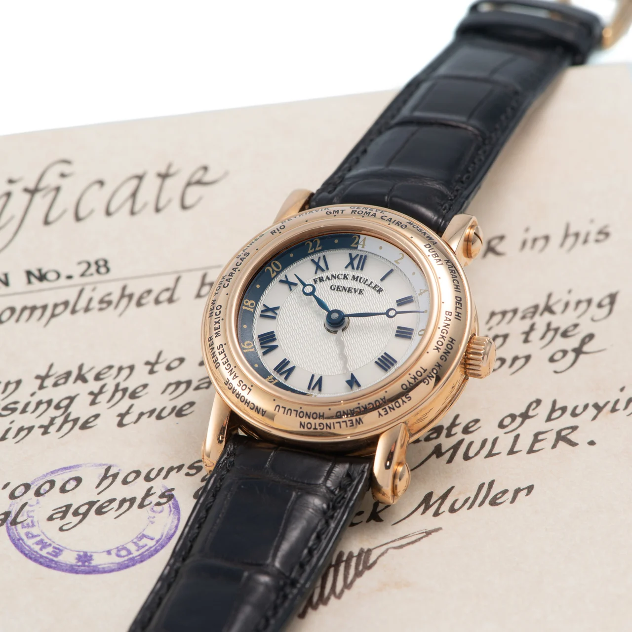 Franck Muller Switzerland 2800 kol saati