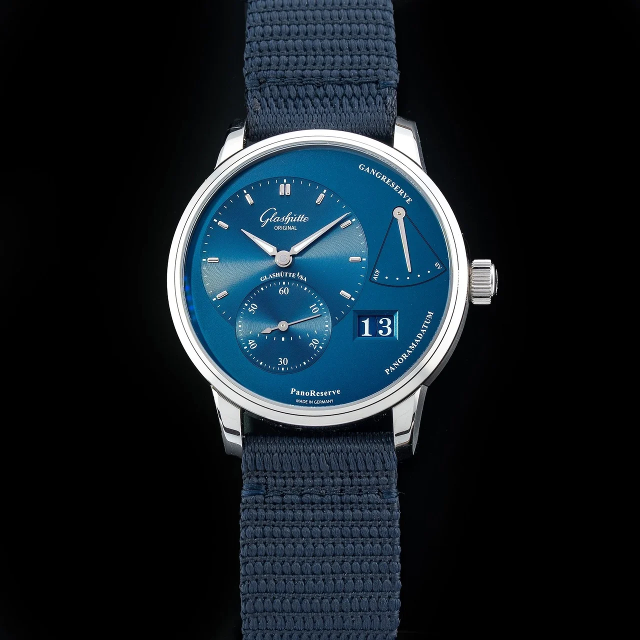 Glashutte Original Glashütte Original Panoreserve 1-65-01-26-12-61 210009N35027 40 mm kol saati
