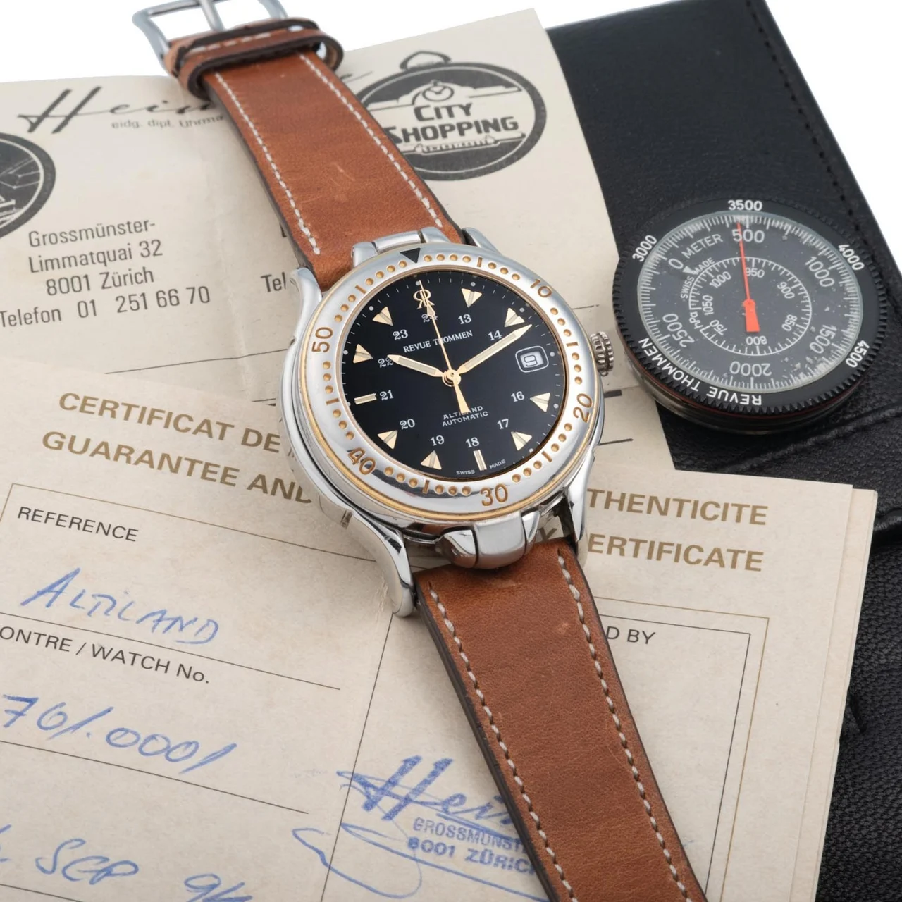 Revue Thommen Switzerland 761.0001 kol saati