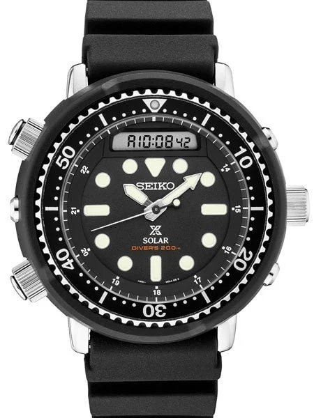Seiko "Arnie" Prospex Tuna Dive Watch with Solar Movement and 47.5mm Case #SNJ025 47.5 mm kol saati