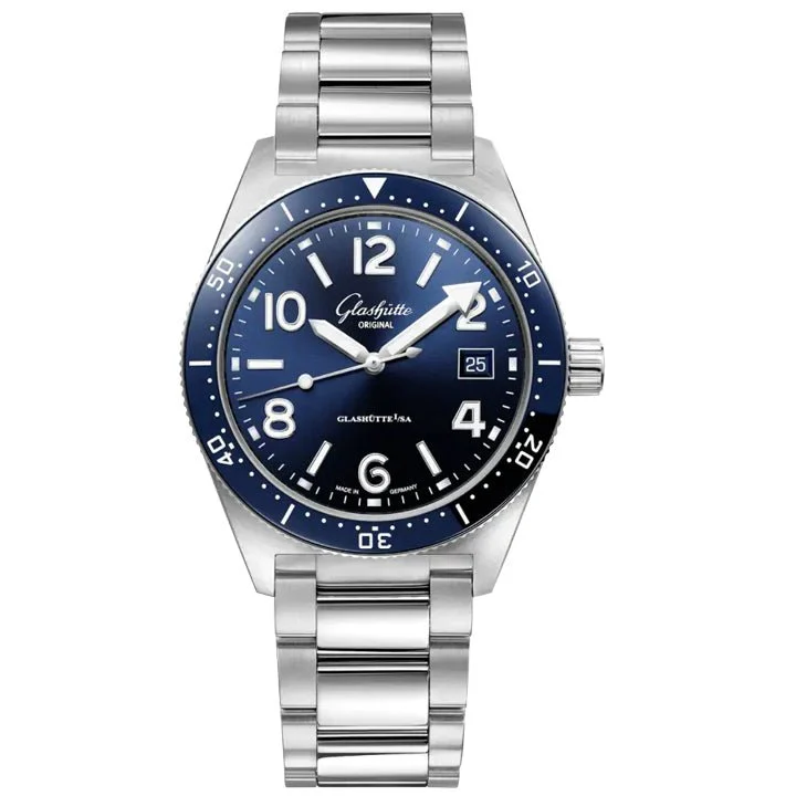 Glashutte Original SeaQ 1-39-11-09-81-70 39 mm kol saati