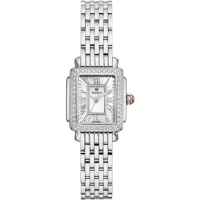 Michele Watches Michele MWW06D000171 Deco Madison Mini Diamond Stainless Steel kol saati