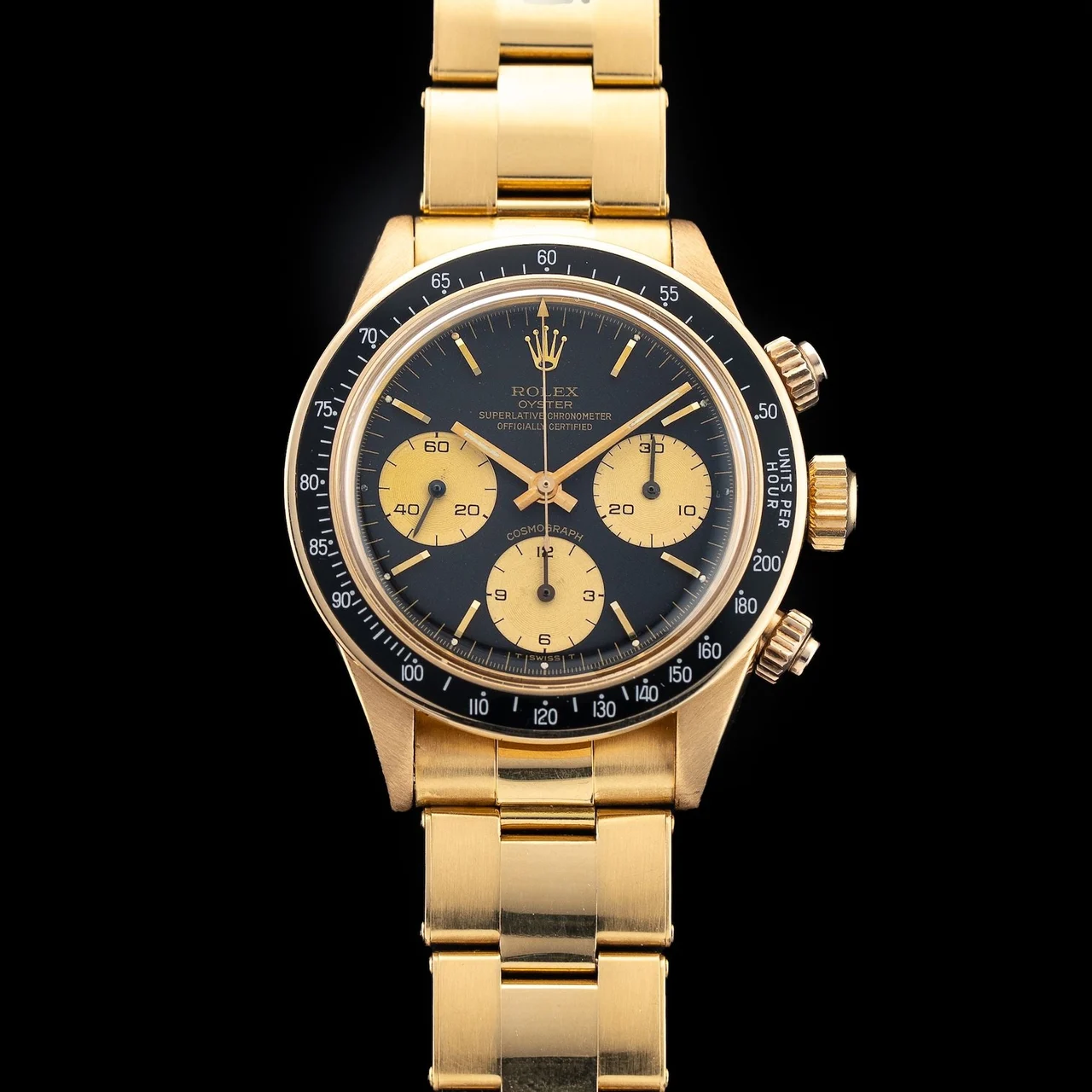 Rolex Daytona Cosmograph YG 1980 210009N33061 37 mm kol saati
