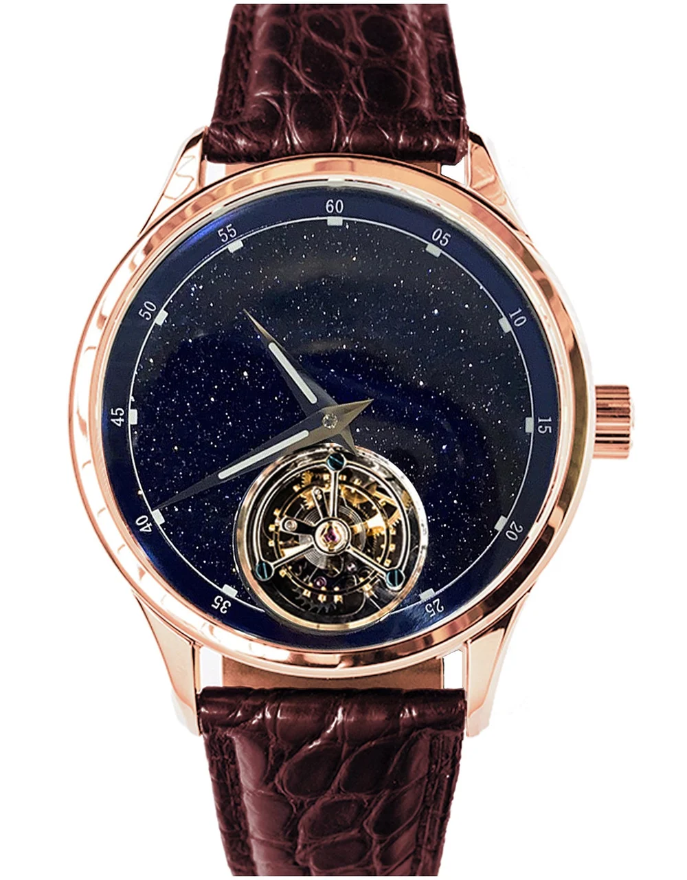 Sugess Tourbillon Master SU8230STRC-B 41 mm kol saati