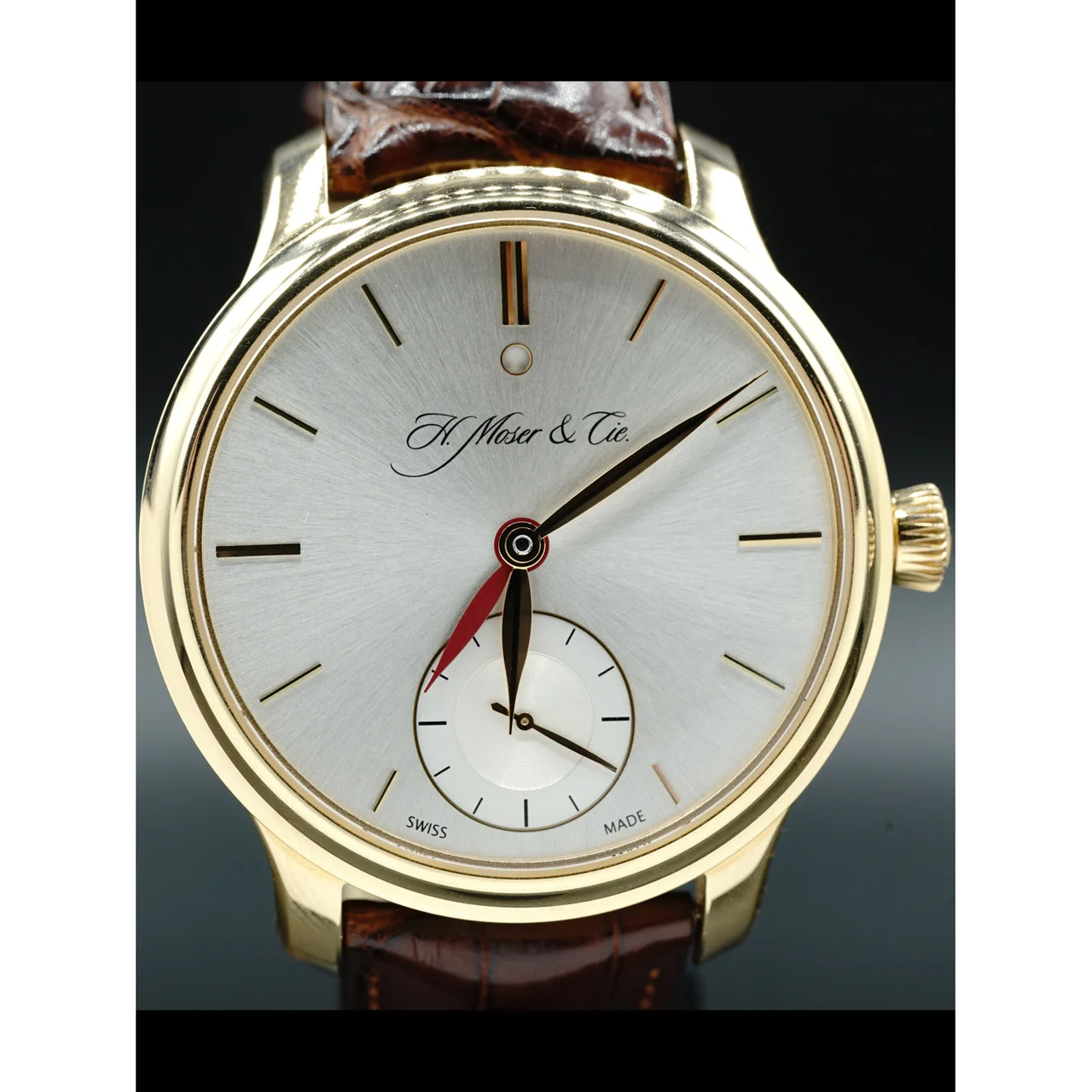 H. Moser & Cie. - Moser & Cie. Endeavour Endeavour Dual Time 1346-0101 210000025386 kol saati
