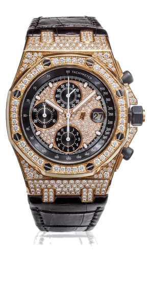Audemars Piguet AUDEMARS PIGUET REF. 26067OR ROYAL OAK OFFSHORE CHRONOGRAPH PINK GOLD & DI