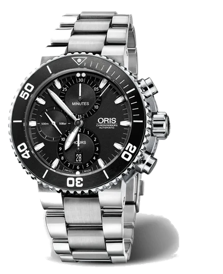 Oris Aquis Chronograph 01 774 7655 4154-07 8 26 01PEB kol saati