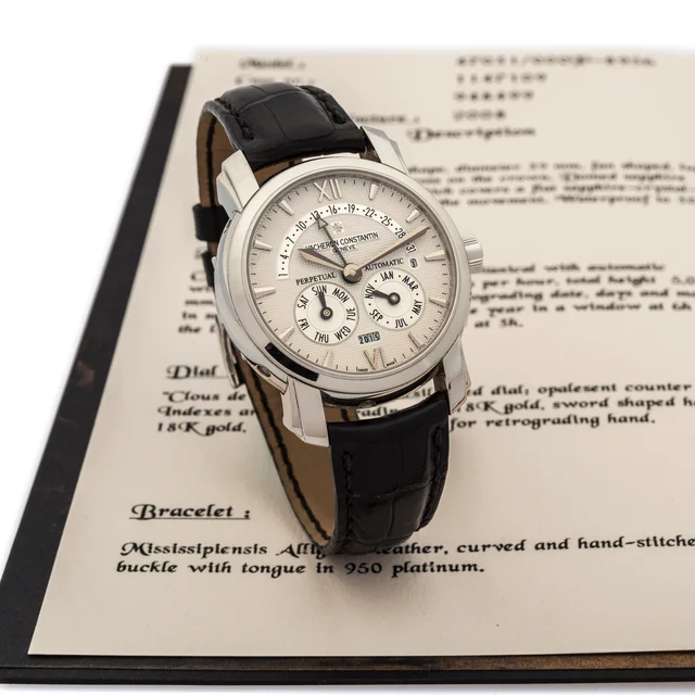Vacheron Constantin VACHERON CONSTANTIN REF. 47031 MALTE RETROGRADE PERPETUAL CALENDAR PLA