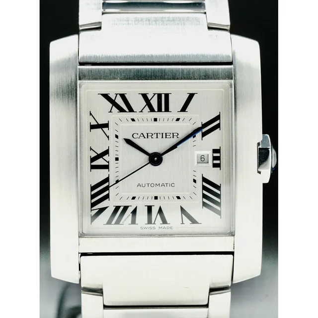 Cartier Tank Francaise Steel 210000044510 kol saati