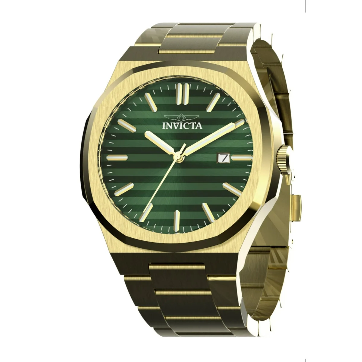 Invicta Speedway Vantage Watch - 43mm. Gold (50175) 43 mm kol saati