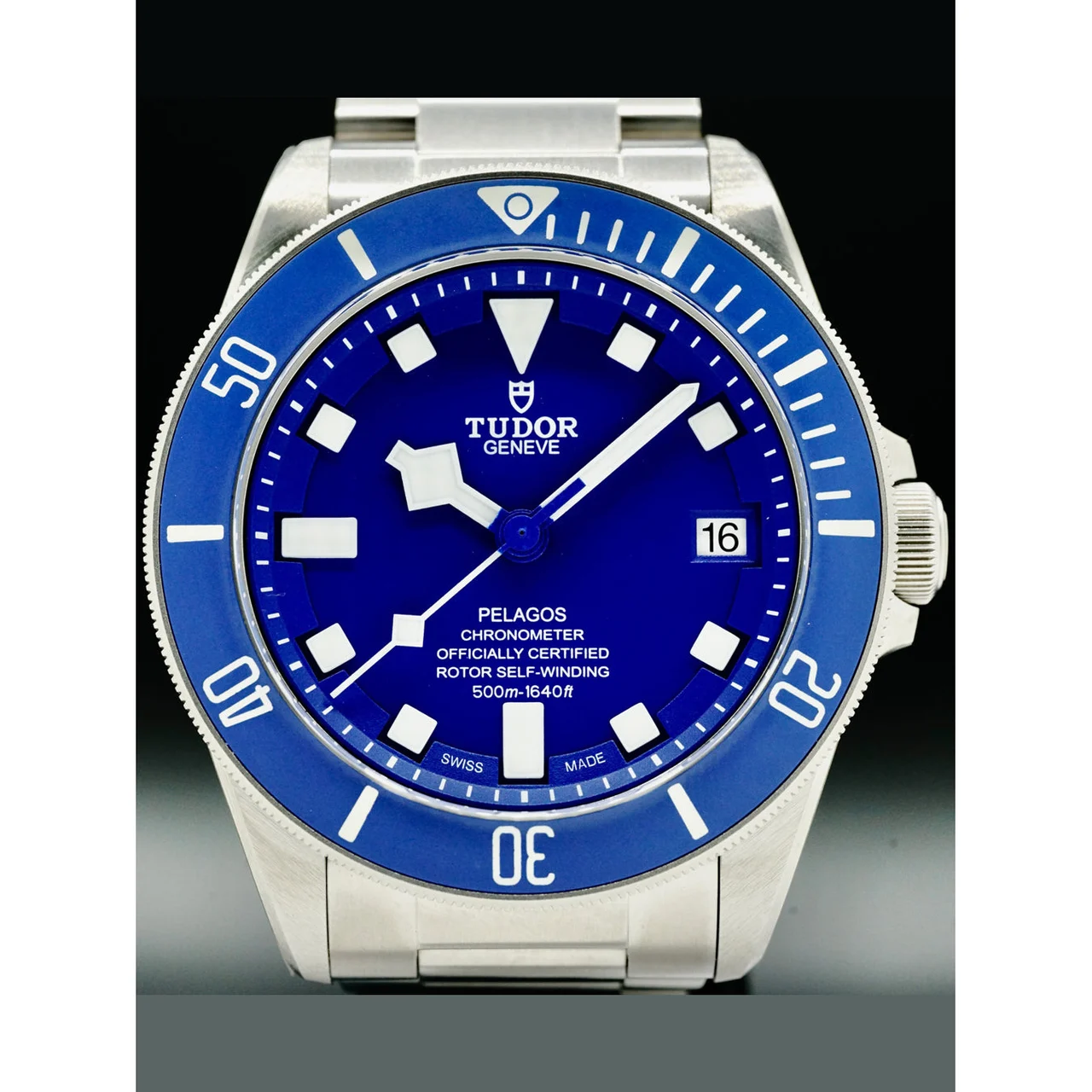 Tudor Pelagos Titanium Blue 210000054562 42 mm kol saati
