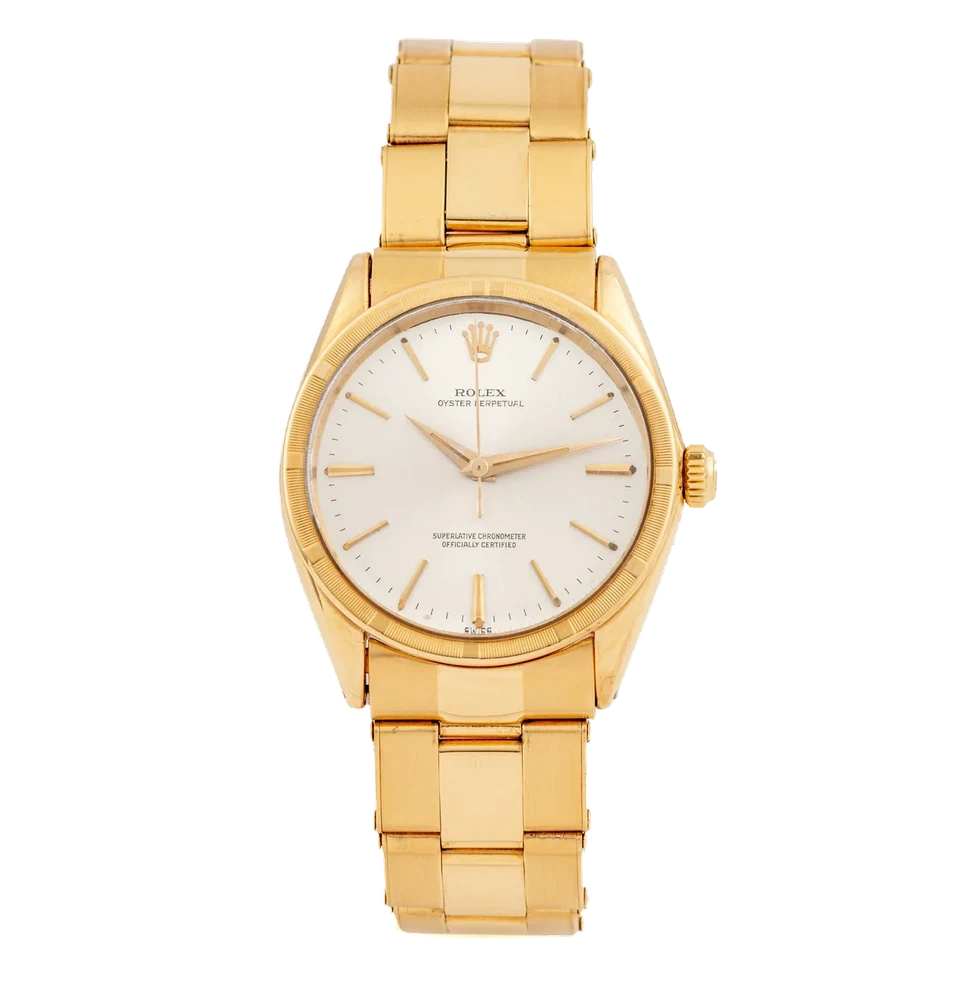 Rolex ROLEX REF. 1007 CUSTOM DIAL STEEL 34 mm kol saati