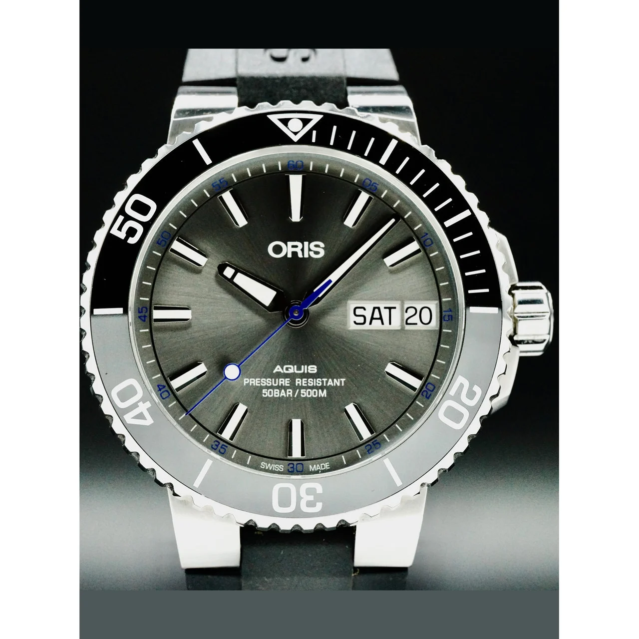 Oris Aquis Hammerhead Limited Edition 210000049310 45 mm kol saati