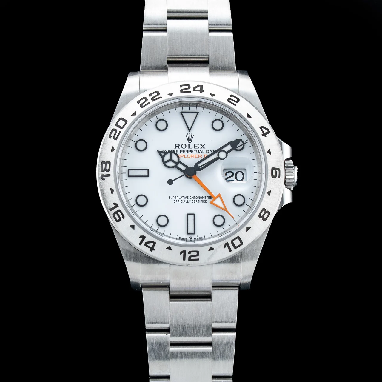 Rolex Explorer II Polar Dial 42mm Oyster 210009N36135 42 mm kol saati