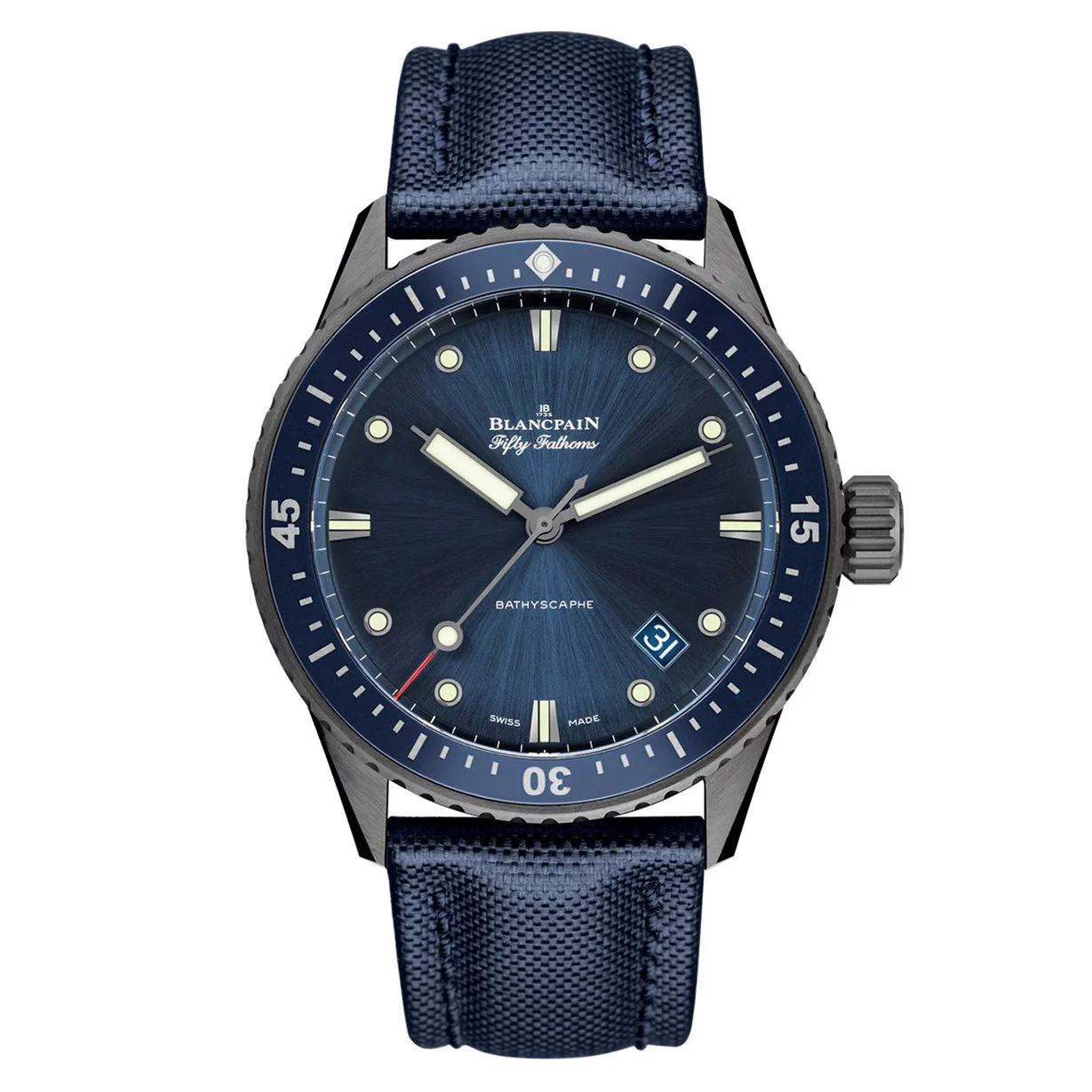 Blancpain Fifty Fathoms N5000O002040NO52A 44 mm kol saati