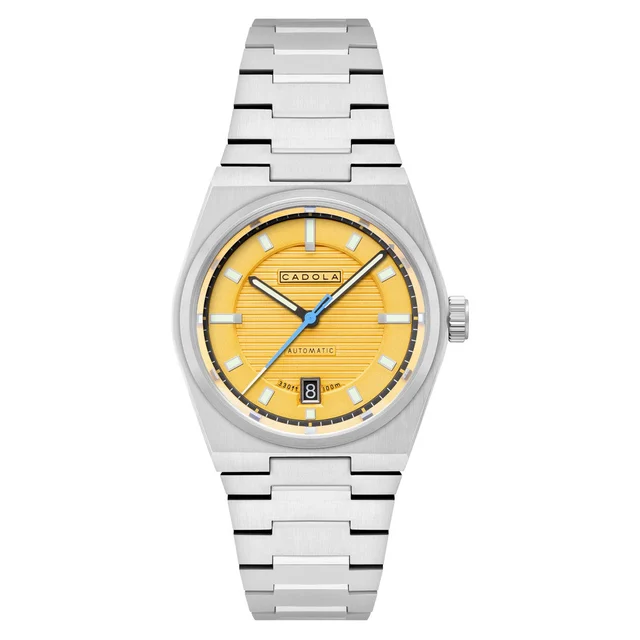 Cadola Lydden Hill Automatic Headlight Yellow Dial #CD-1056-55 kol saati