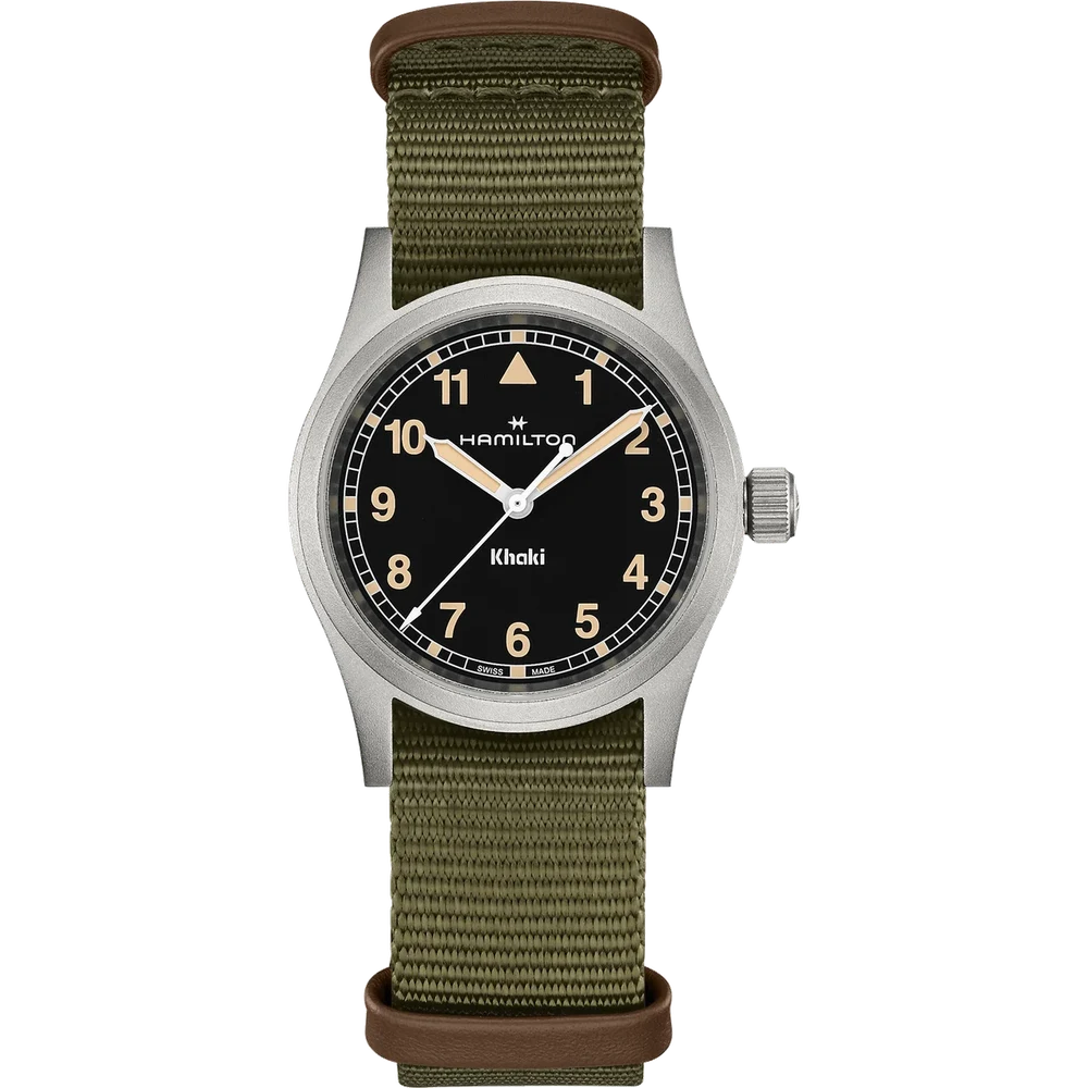 Hamilton Khaki Field Quartz 33mm H69301930 33 mm kol saati
