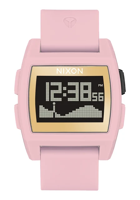 Nixon US Base Tide - Soft Pink / Gold / LH A1104-2773-00 kol saati