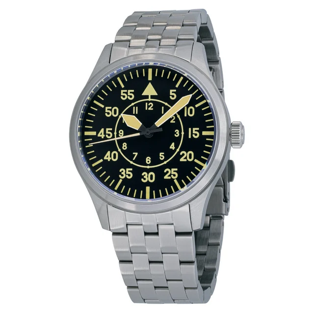 Islander Pilot Watch with Black Dial #ISL-227 kol saati