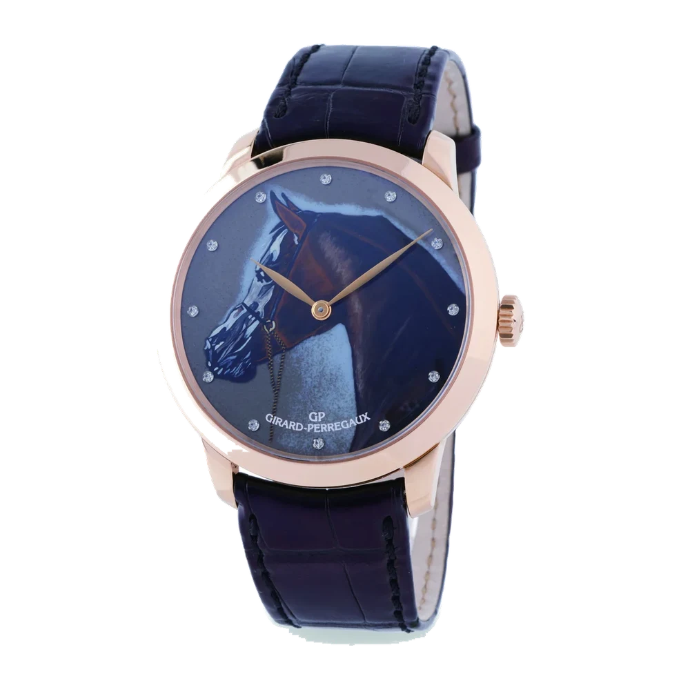 Girard-Perregaux GIRARD-PERREGAUX REF. 49534-52-1328SBB6A, 1966 PUR SANG LIMITEDEDITION, 18K PINK GOLD, LIMITED 8/50 kol saati