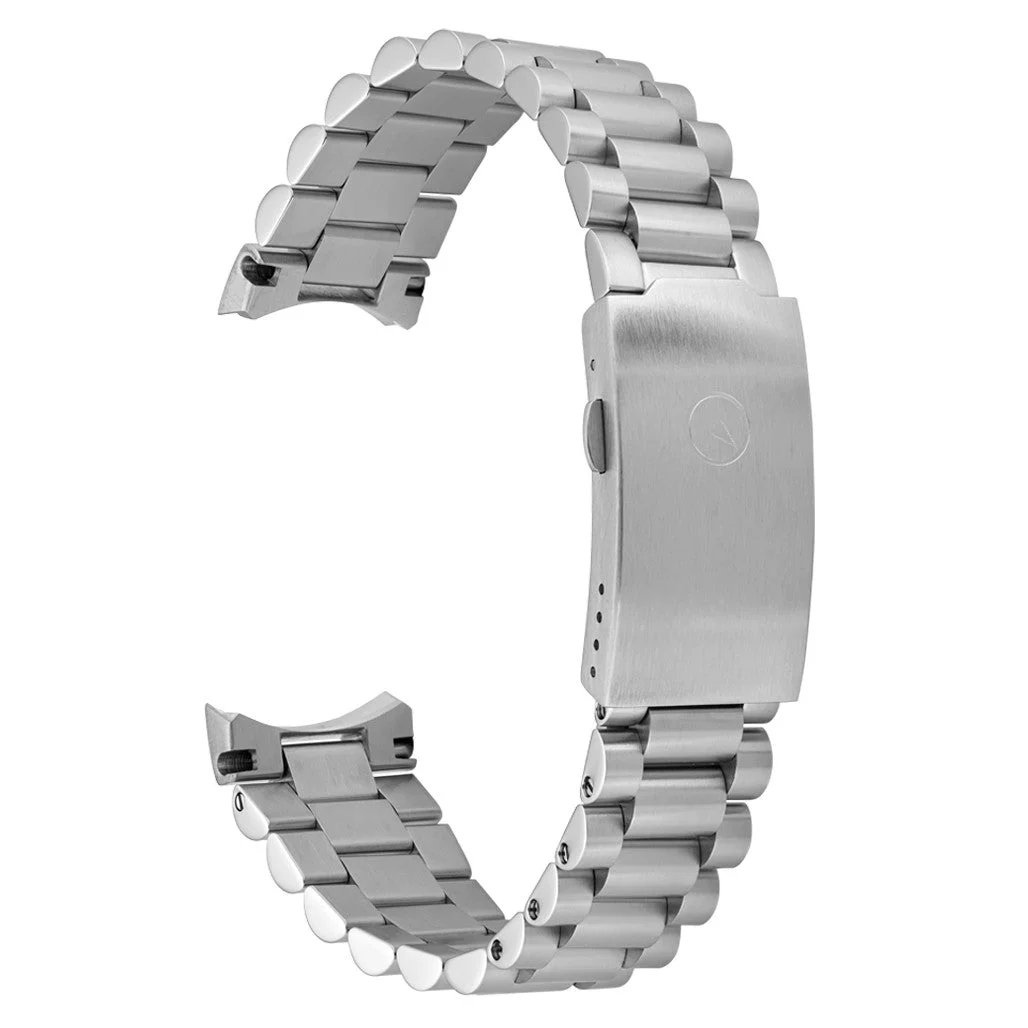 Islander Brushed Solid-Link Watch Bracelet for Brookville #BRAC-82 kol saati