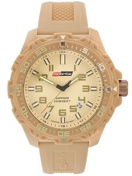 Armourlite Isobrite Tan Valor Watch with T-100 Tritium Illumination and Sapphire Crystal #
