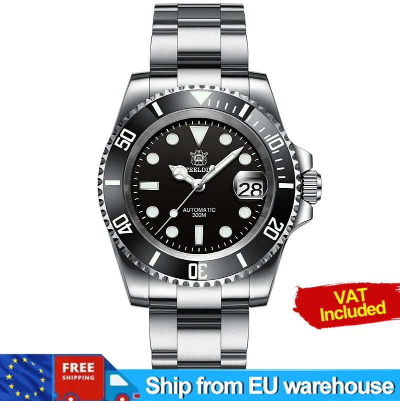 steeldive Sub Men Watch 二手代发-Shelley-2371,0449 48 mm kol saati