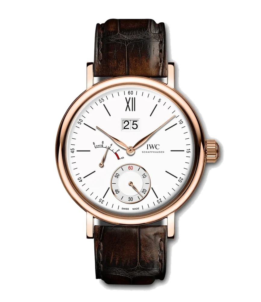 IWC Portofino Hand Wound Big Date Bucherer 125 Years IW516103 45 mm kol saati