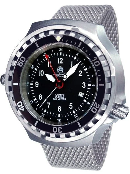 Tauchmeister XXL automatic, 1000-meter diver watch with Milanese bracelet T0308MIL kol saa