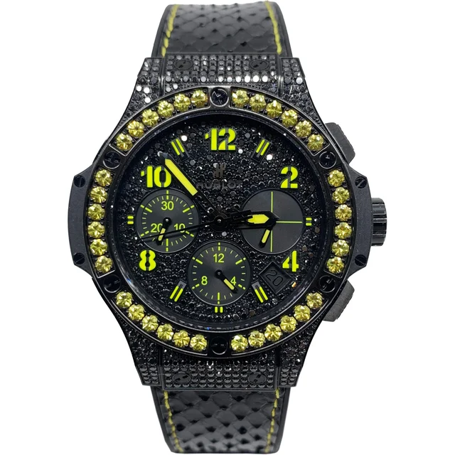 Hublot Big Bang Black Fluo 41mm 341.SV.9090.PR.0911 CZ275 kol saati