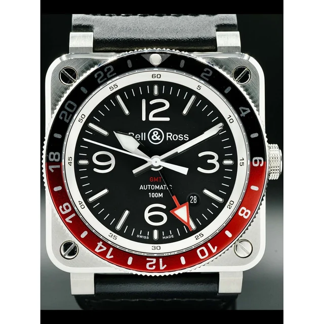 Bell & Ross Gmt BR0393-BL-ST/SCA 210000032918 kol saati