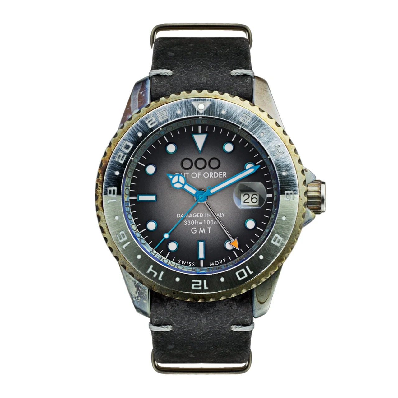 OOO Out of Order OOO.001-19.TO 44 mm kol saati