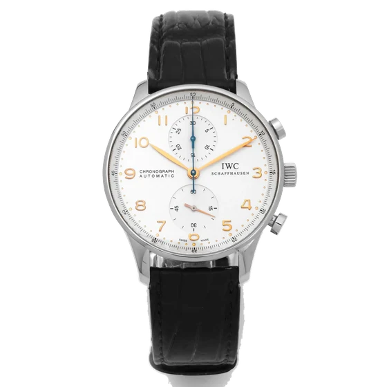 International Watch Company – IWC Ref. 3714, Self-Winding, Chronograph; “Portugese”; stain