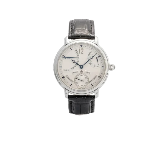 Maurice Lacroix MAURICE LACROIX, REF. AH 48370, CALENDRIER RETROGRADE, STEEL kol saati