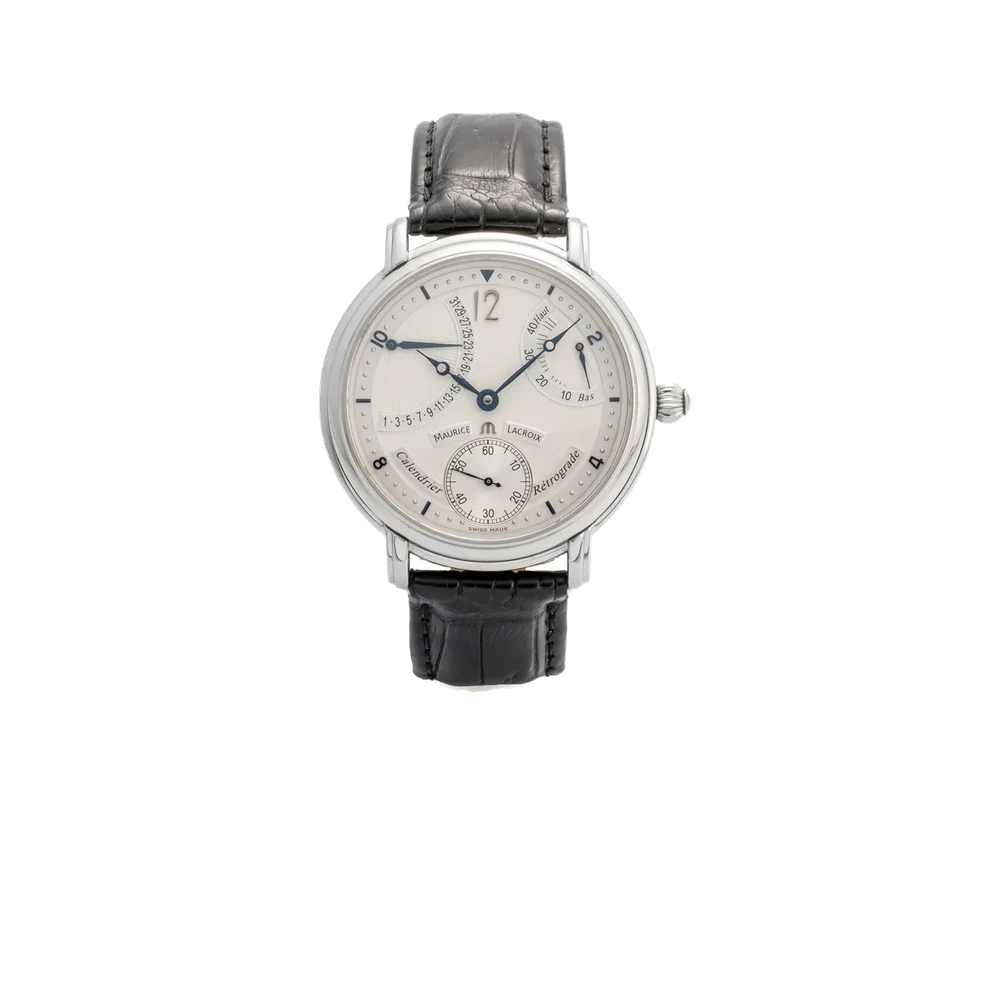 Maurice Lacroix MAURICE LACROIX, REF. AH 48370, CALENDRIER RETROGRADE, STEEL kol saati
