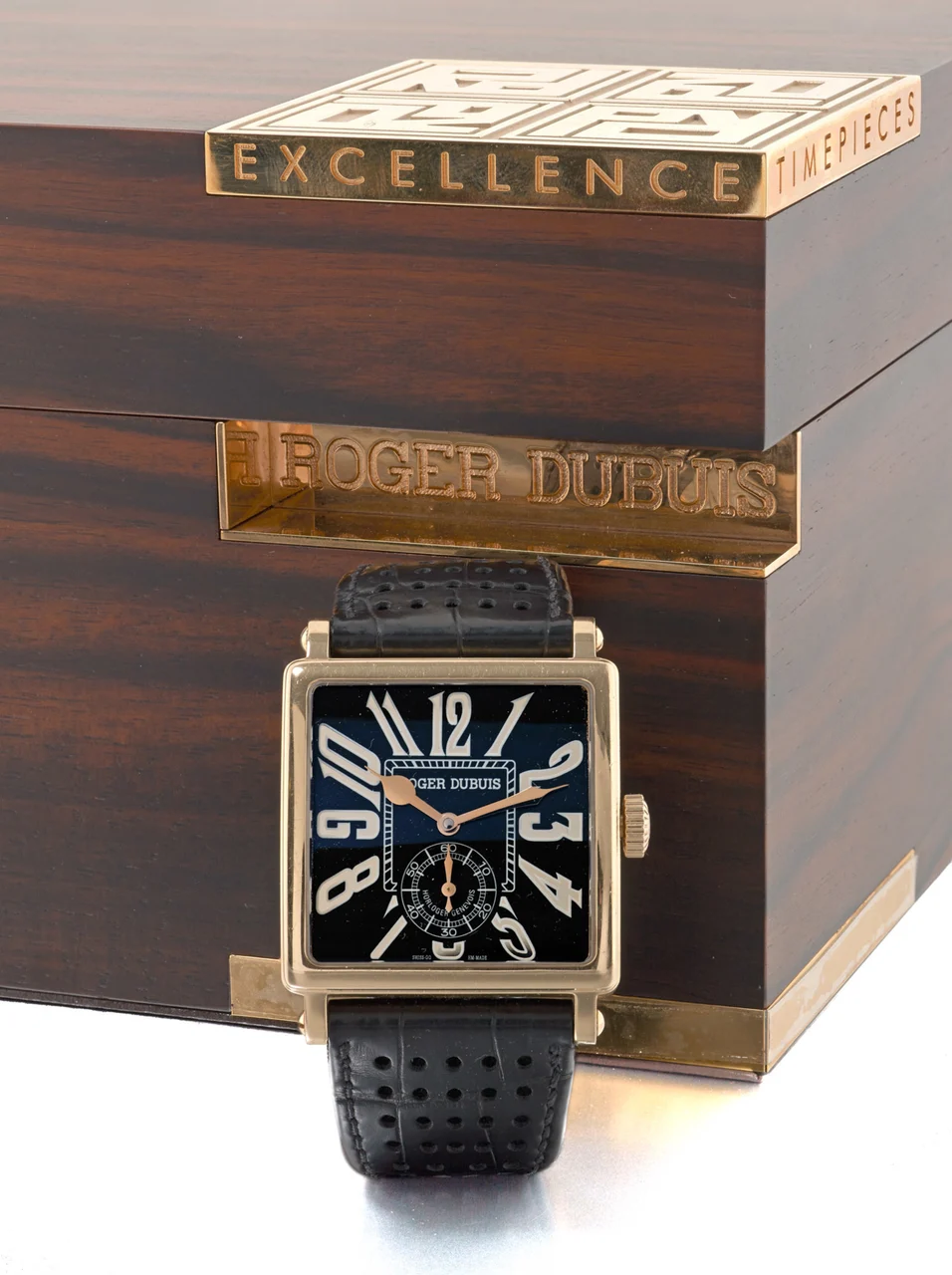 Roger Dubuis ROGER DUBUIS, REF. RDDBGS0361, GOLDEN SQUARE, PINK GOLD kol saati