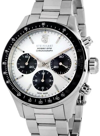 Steinhart Ocean One Vintage Chronograph 2 Silver 103-1367/ST kol saati