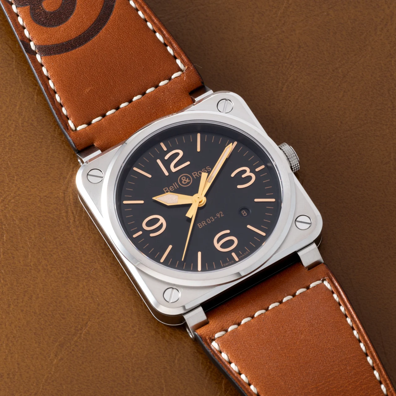 Bell & Ross Bell & Ross Br 03 40992386 42 mm kol saati