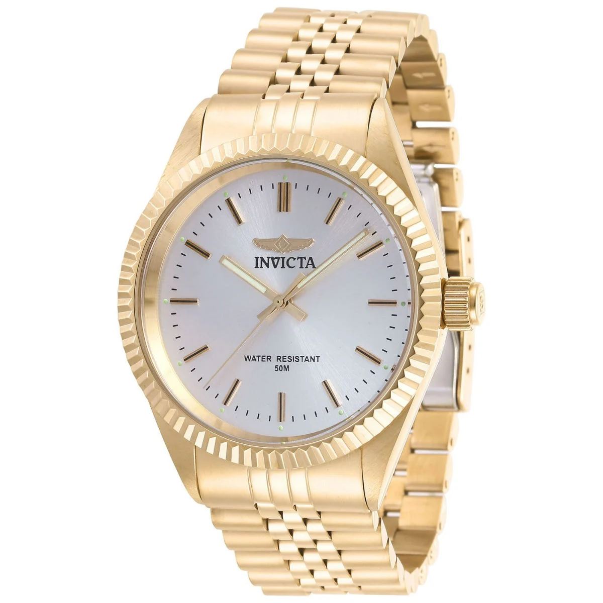 Invicta Specialty Lumeris Watch - 43mm, Gold (29384) 43 mm kol saati