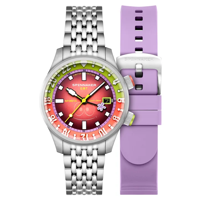 Bradner GMT Automatic Patrick Pink SP-5162-44 kol saati