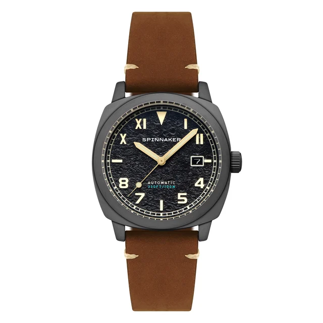 Hull California Automatic Volcanic Black SP-5071-03 kol saati
