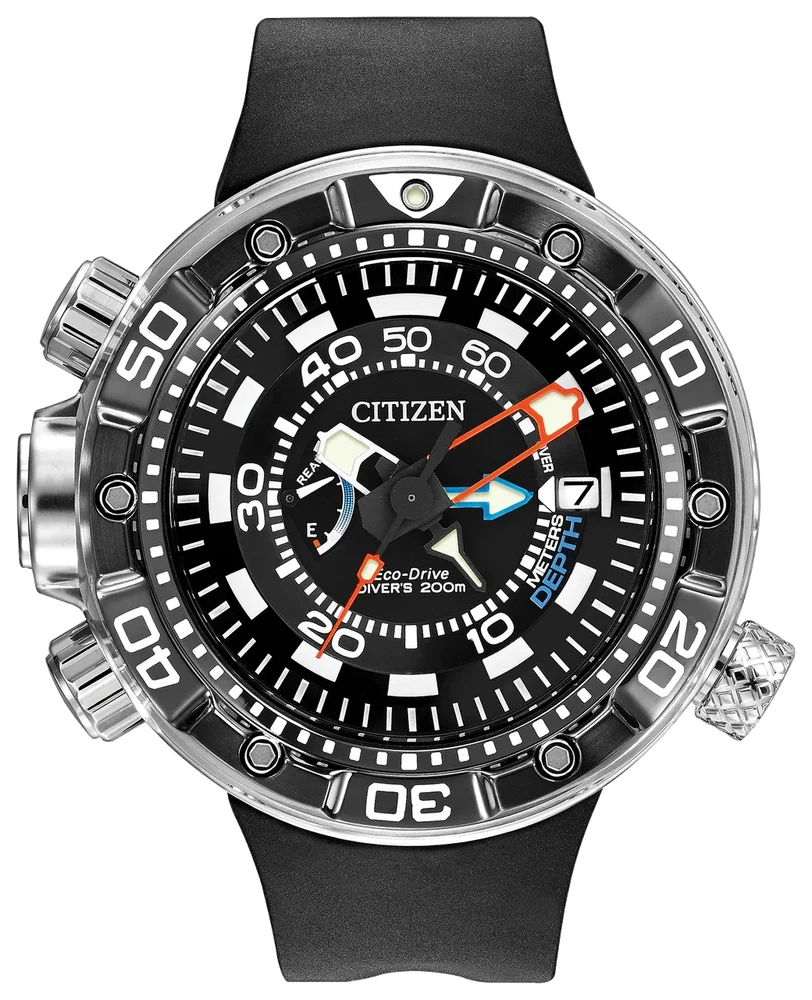 Citizen Promaster Aqualand 200M Depth Meter BN2029-01E 53 mm kol saati