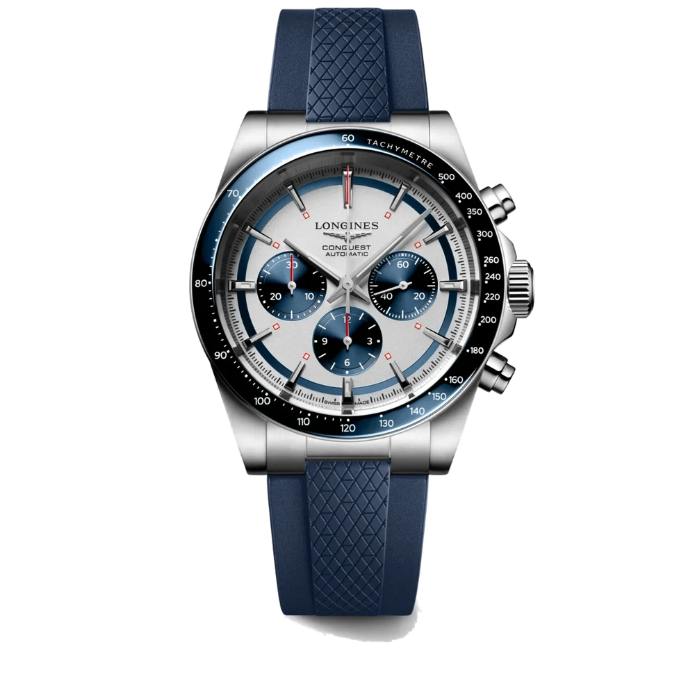 Longines Conquest Chronograph L3.835.4.98.9 42 mm kol saati