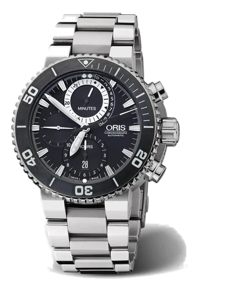 Oris Carlos Coste Chronograph Limited Edition - Cenote Series 01 674 7655 7184-Set kol saa